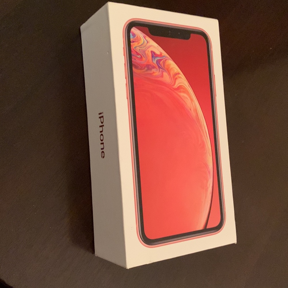 BRAND NEW iPhone XR Coral 128GB
